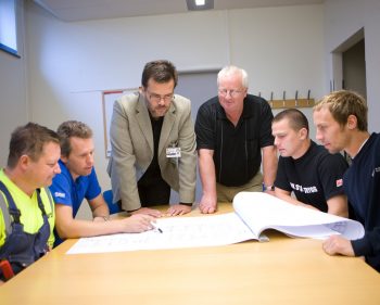 Byggprocessen arbetsgrupp